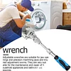 10-inch folding shaking head ratchet fast retractable wrench multi-function movable wrench five-in-one wrench