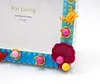 Pearl shell DIY Building Block Photo Frame Kit,Creative Handmade Assembled Photo Frame Handmade Craft Gift Home Tabletop Display Decor