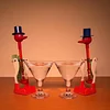 Original Retro Perpetual Motion Magic Straw Bird Science Miracle 2-Piece Set - Incredible Bird That Can Drink Water