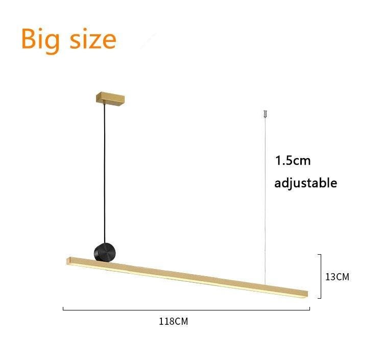 Nordic Simplicity Led Pendant Lights Modern Black and Iron Kitchen Hanging Lamps Living Room Restaurant Lighting Light Fixtures