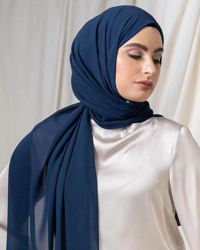 Unisex Basic Minimalist Solid Color Polyester Kerchief