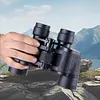 80x80 Outdoor Binoculars HD Night Vision Telescope Compact Red Film Binoculars