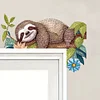 (US Local)Sloth  Diamond Painting Door Corner Sign DIY Door Frame Decoration