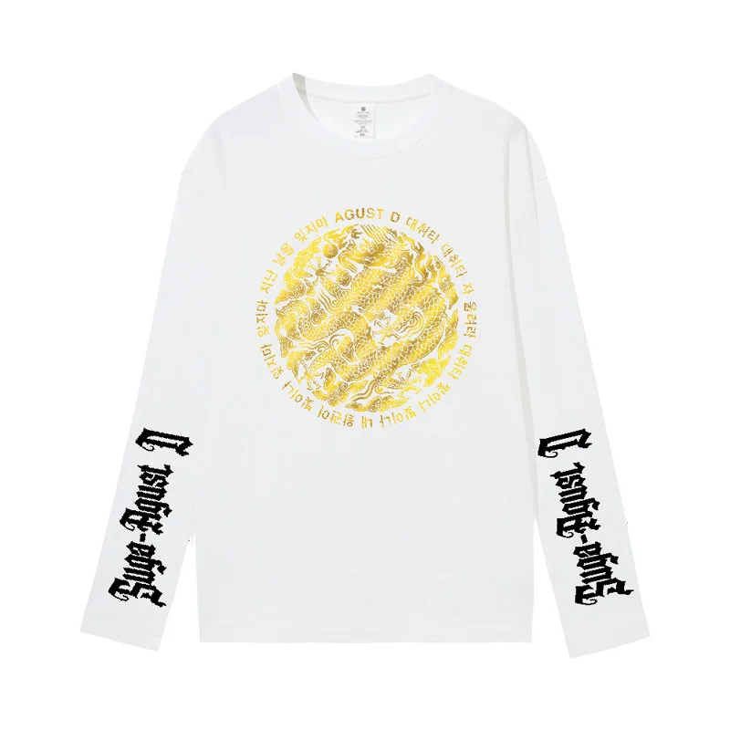 BTS SUGA Album D-DAY Long Sleeve Shirt