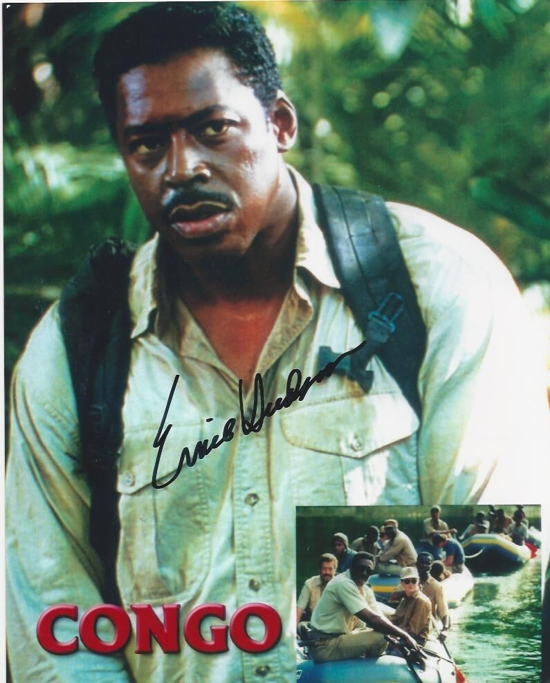 Ernie Hudson - Congo signed Photo Poster painting