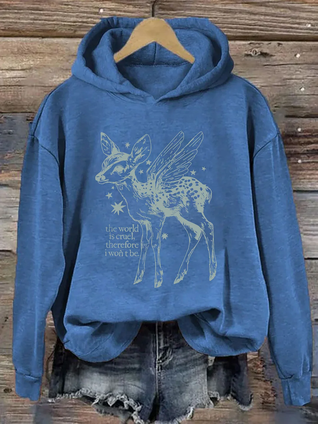 The World Is Cruel Therefore I Won't Be Hoodie
