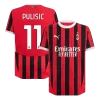 PULISIC #11 AC Milan Home Authentic Soccer Jersey 2024/25 &ndash; UCL