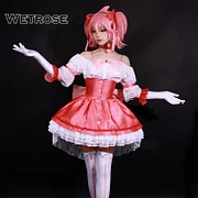 [Wetrose] In Stock Madoka 2024 Cosplay Costume Puella Magi Kaname ☆Magica Movie Walpurgisnacht Rising Full Set Wig Halloween Xmas