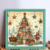 Xmas Tree-11CT Stamped Cross Stitch 50*50cm/19.69*19.69in