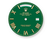 The Rolex Day-Date 40 With Green Lacquered Dial 228238