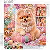 Diamond Painting-DIY Crystal Rhinestone Happy Hiromi Dog
