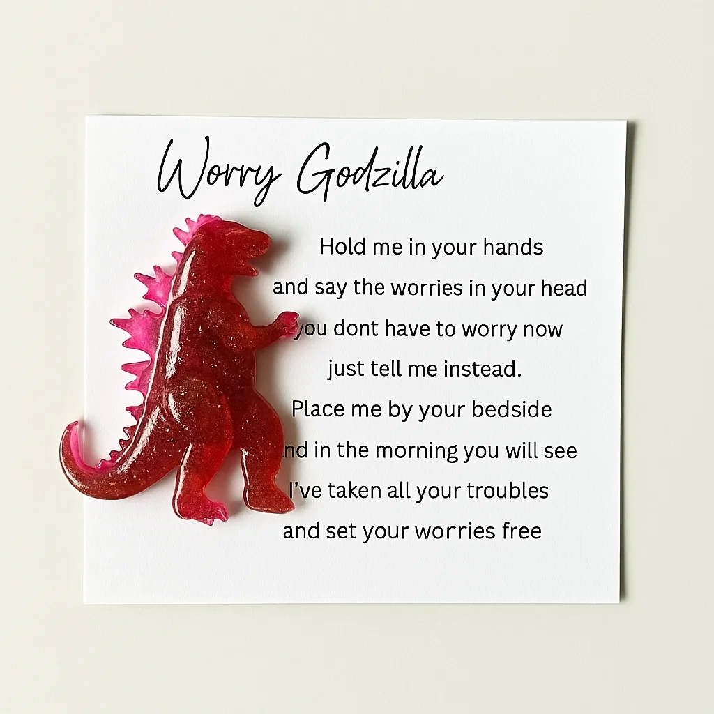 A Worry Godzilla -- Caring Gift
