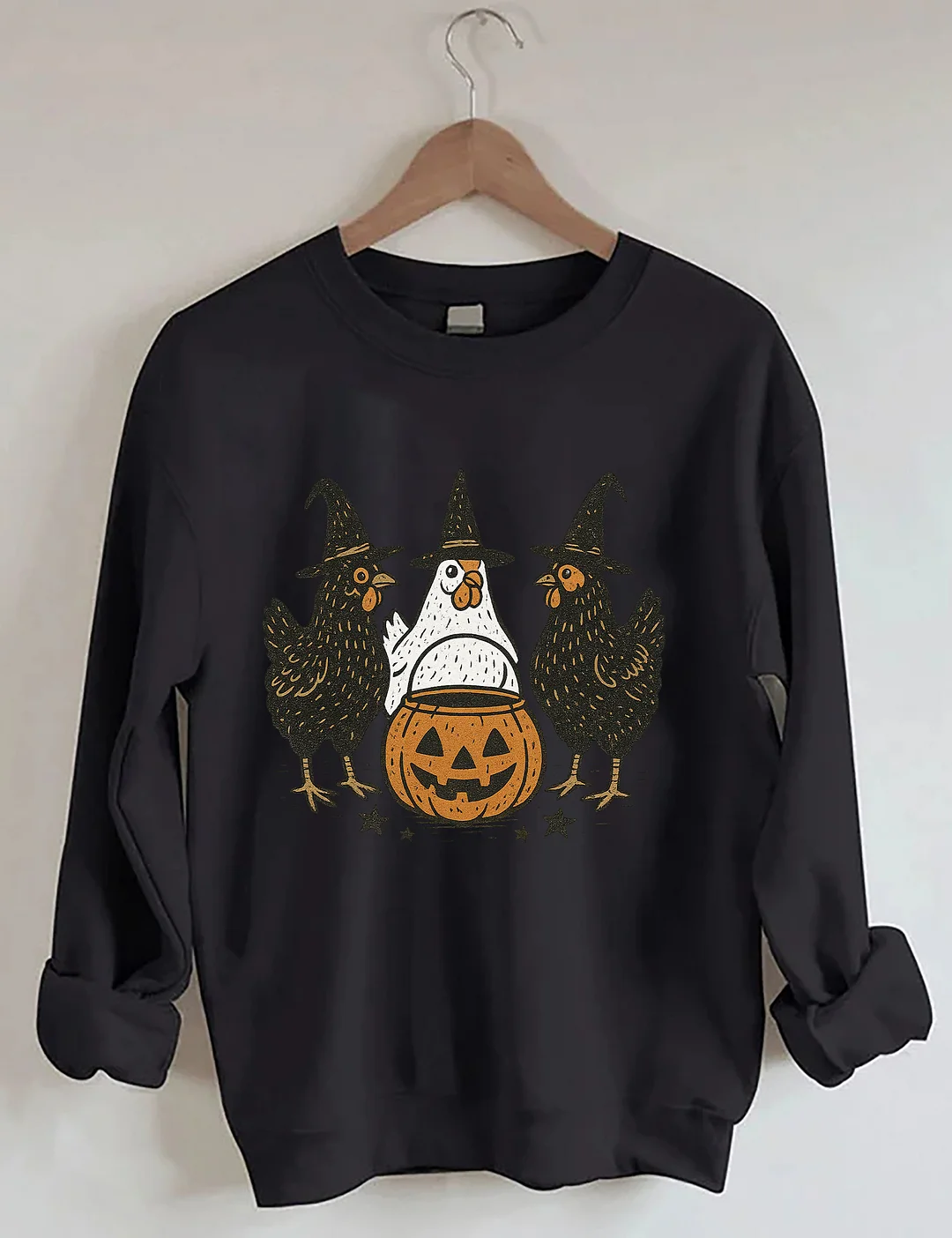 Pumpkin Chicken Fall Sweatshirt