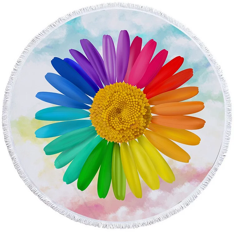 Flower - Circle Tapestry - 1.5M