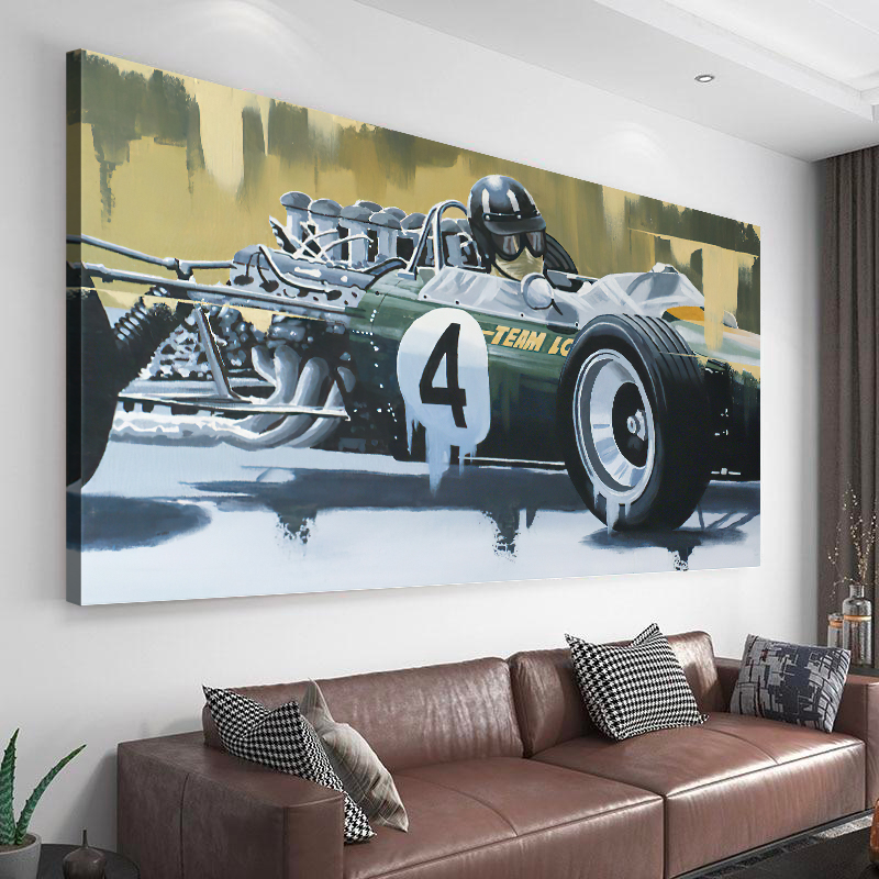 Graham Hill Canvas Wall Art 