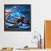 Diamond Painting -DIY Round Drill Turtle(40x40cm)