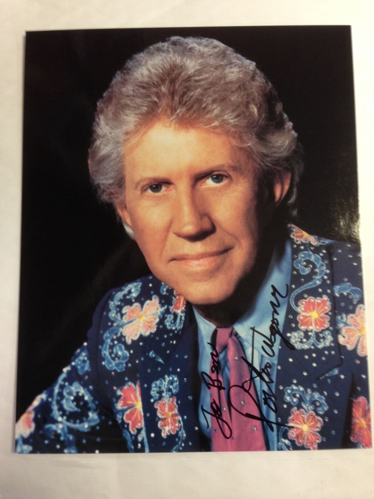 Porter Wagner Country Music Hand Signed Photo Poster painting Autographed Guaranteed