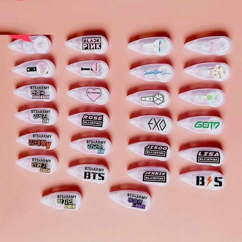 BTS GOT7 BLACKPINK EXO SEVENTEEN TWICE IZONE TXT Correction Tape officialsvtshop