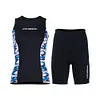 2mm Neoprene Sleeveless Vest/Shorts Women Wet Suit Top & Shorts for Surfing Cold