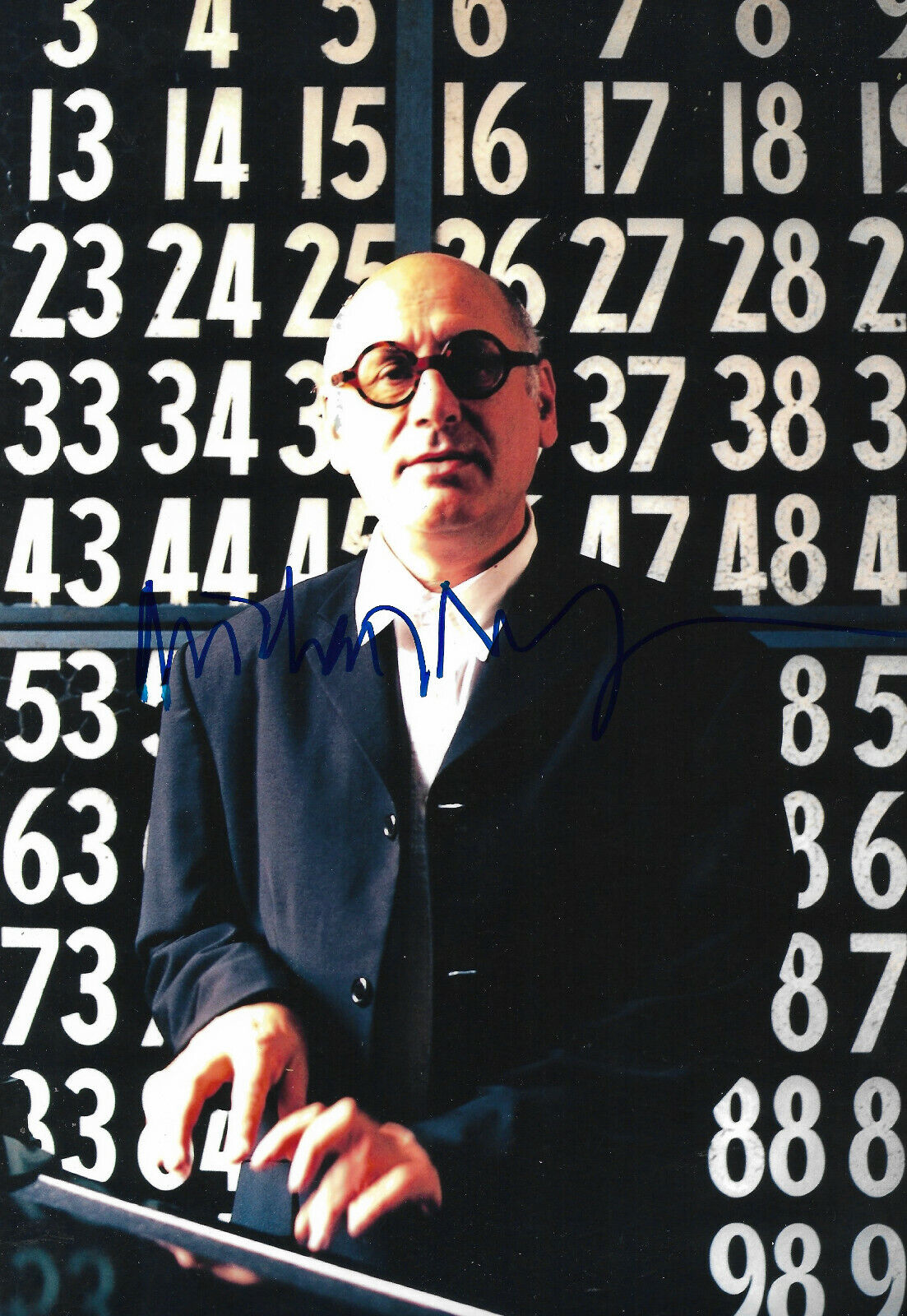 Michael Nyman Composer signed 8x12 inch Photo Poster painting autograph