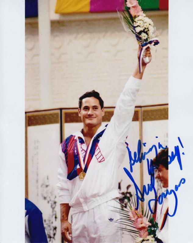 Greg Lougainis Cricket SIGNED AUTOGRAPHED 10 X 8