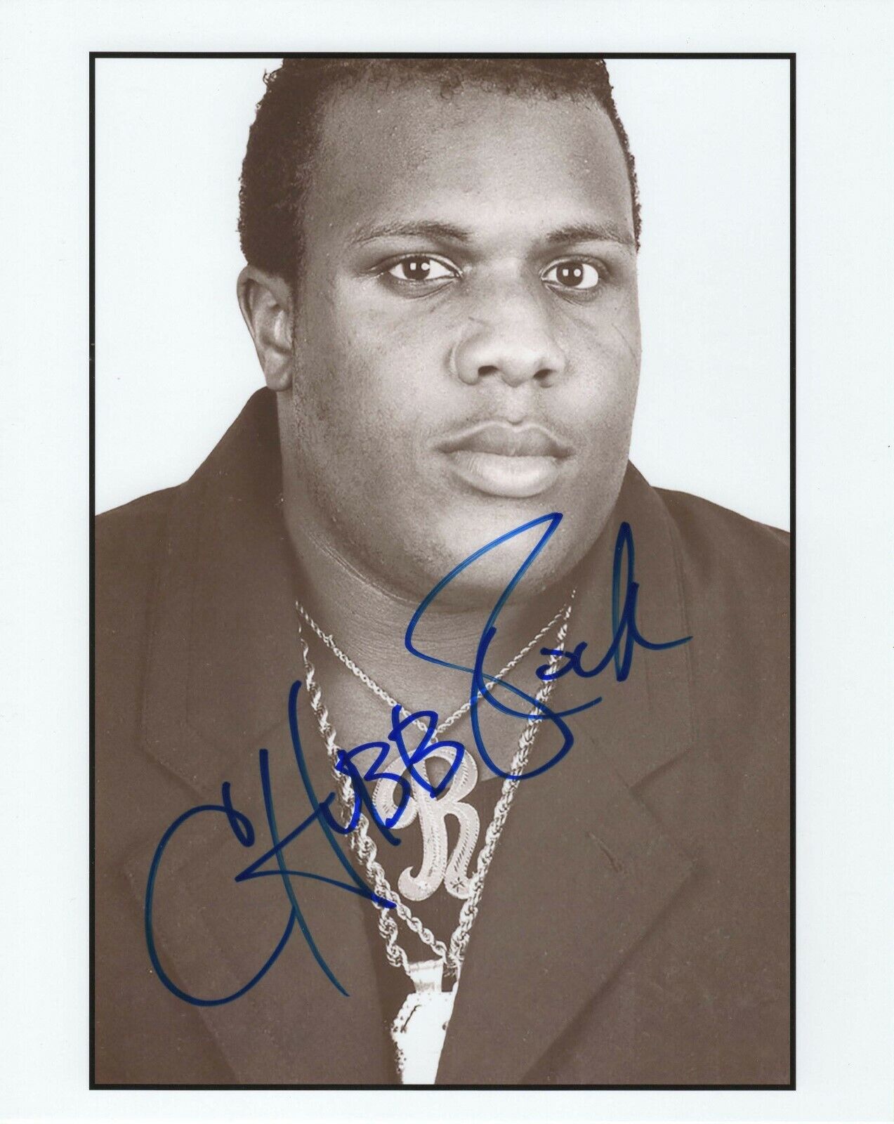 Chubb Rock REAL hand SIGNED Photo Poster painting #4 COA Autographed Rapper