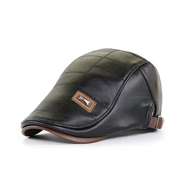 (🎄Christmas Hot Sale-49%OFF)- New Trendy Leather Beret