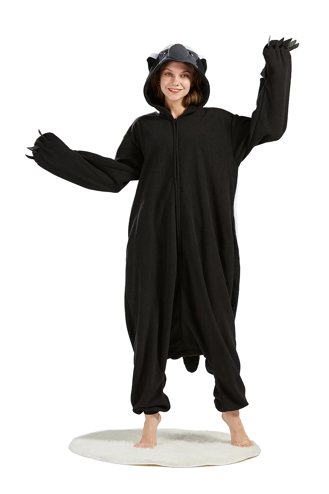 Honey Badger Kigurumi animal onesie costumes for adult