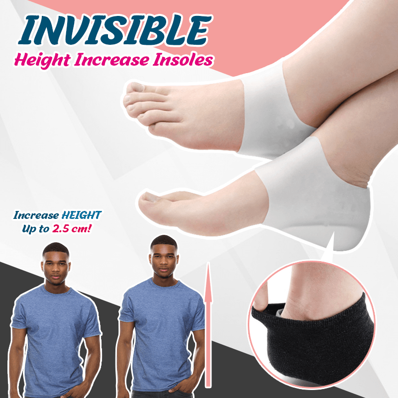 Invisible Height Increased Insoles
