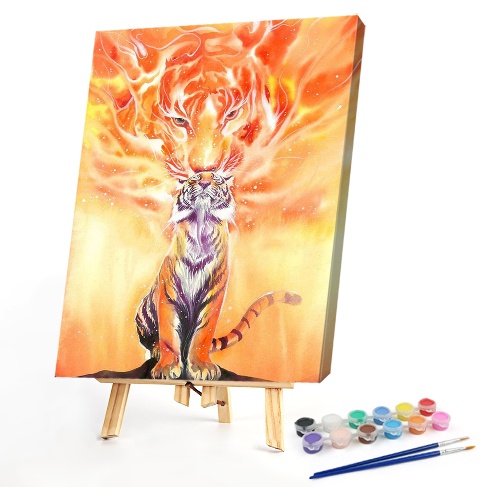 

40*50CM - Paint By Numbers - Tiger, 501 Original