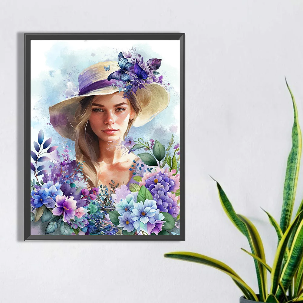 Diamond Painting - Full Round Drill - Lavender Beauty(30*40cm)