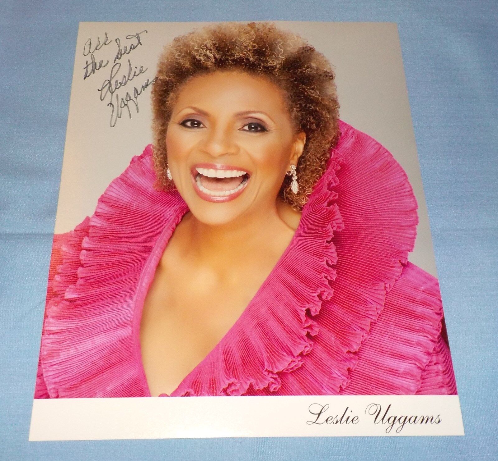 Leslie Uggams Signed Autographed 8x10 Photo Poster painting Singer Actress