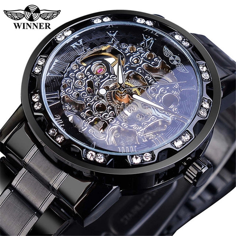 Casual Geometric Buckle Mechanical Men’s Watches