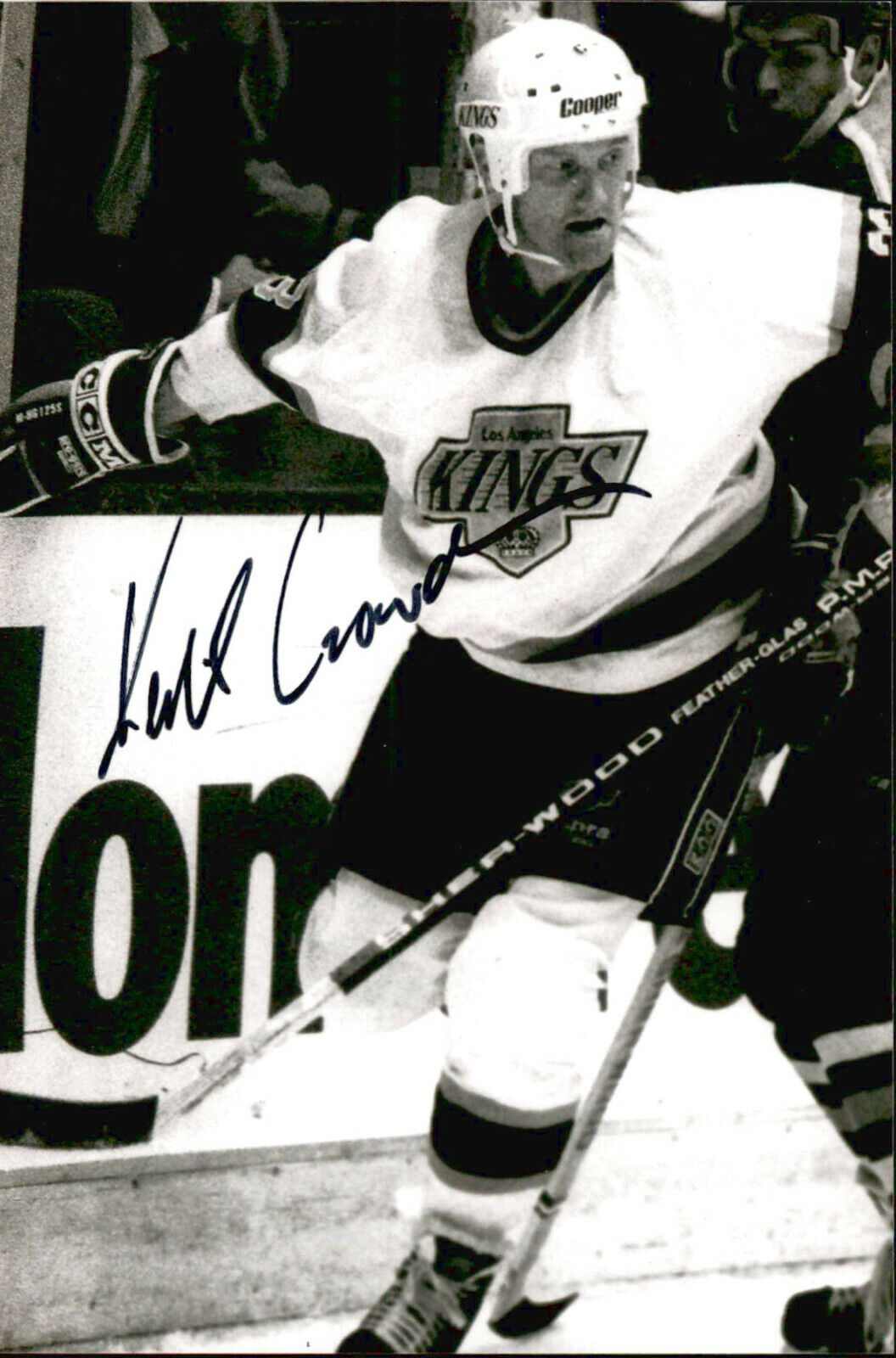 Keith Crowder SIGNED autographed 4x6 Photo Poster painting LOS ANGELES KINGS