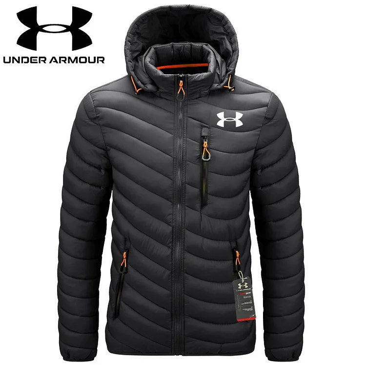 Under Armour® Nowa zimowa męska kurtka z kapturem