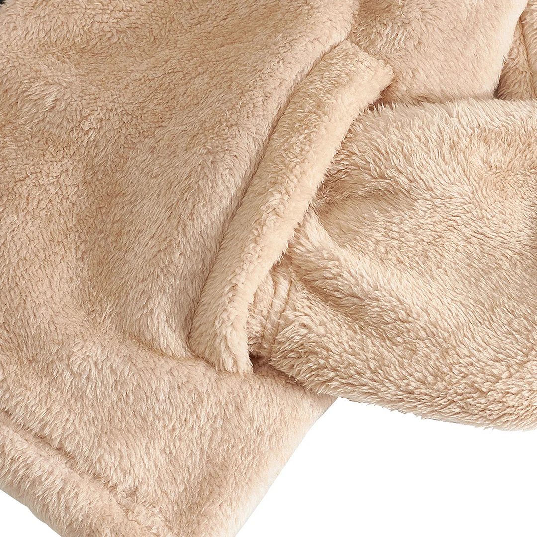 Men's Double-Sided Fleece Thick Stand Collar Jacket