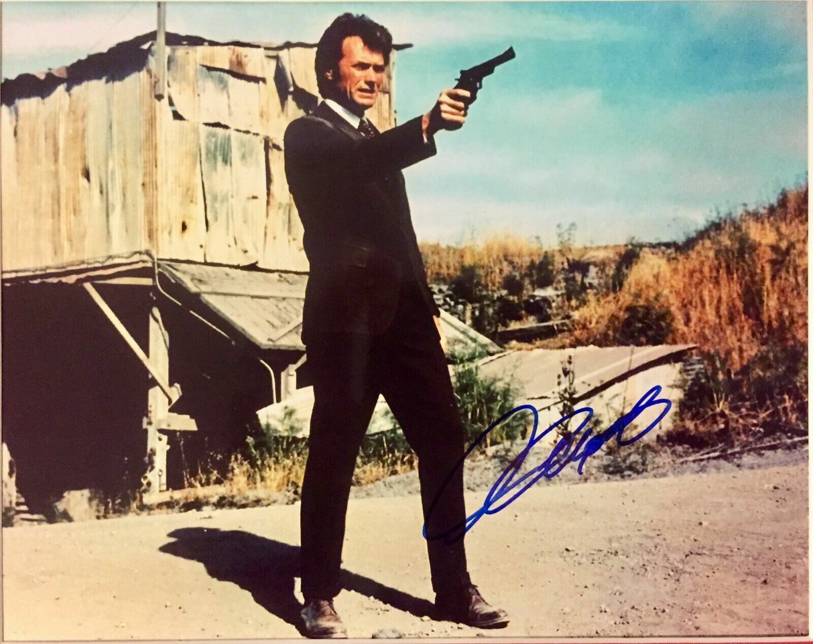 Clint Eastwood Autographed Signed 8x10 Photo Poster painting ( Dirty Harry ) REPRINT