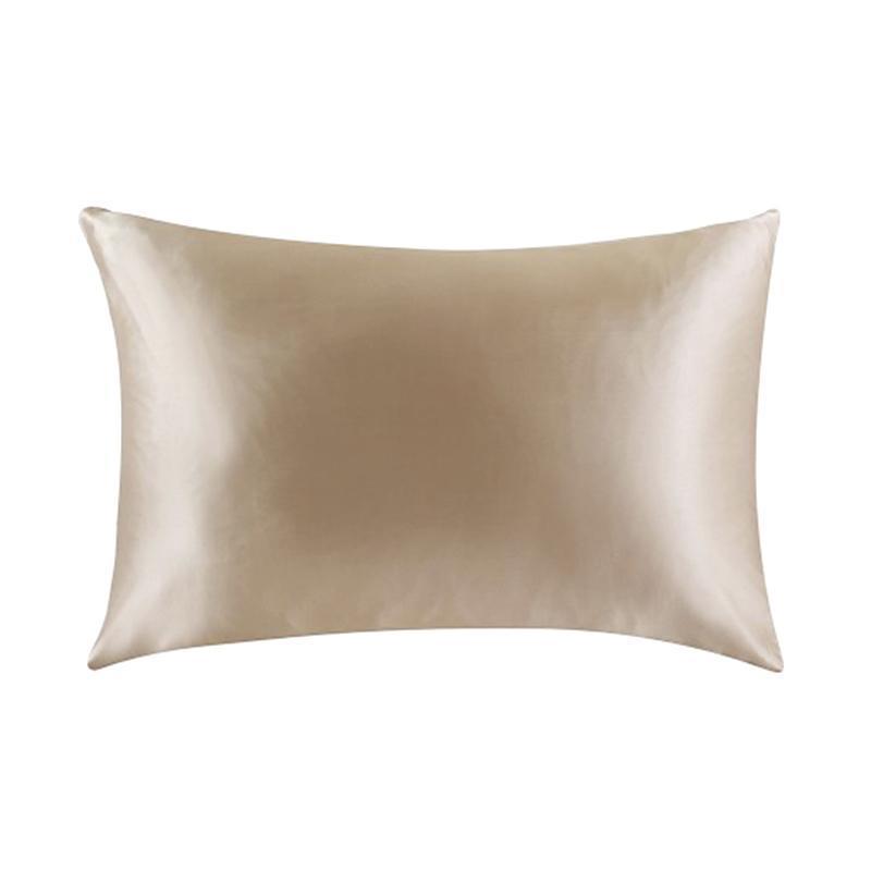 22 Momme Both Sides In Mulberry Silk Pillowcase Taupe