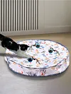 Interactive Cat Toys Ball Fast Rolling in Pouch Funny Cat Toys for Indoor Cats