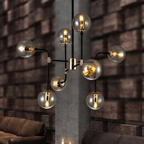 Led E27 Nordic Iron Glass Designer Magic Bean LED Lamp LED Light.Pendant Lights.Pendant Lamp.Pendant light For Dinning Room Bar