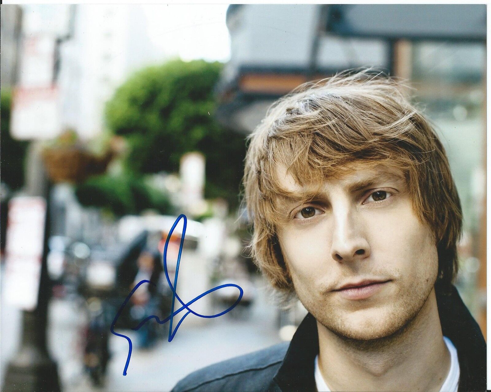 Eric Hutchinson *ROCK AND ROLL* Signed 8x10 Photo Poster painting AD1 COA GFA