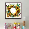 【Limited Stock Sale】Wreath-18CT Stamped Cross Stitch 30*30cm/11.81*11.81in tapestrymarket