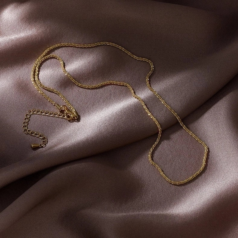 Alloy Freshwater Pearl Copper Fashion Solid Color Irregular Necklace