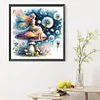 Diamond Painting-DIY Full Round Drill Mushroom Fairy
