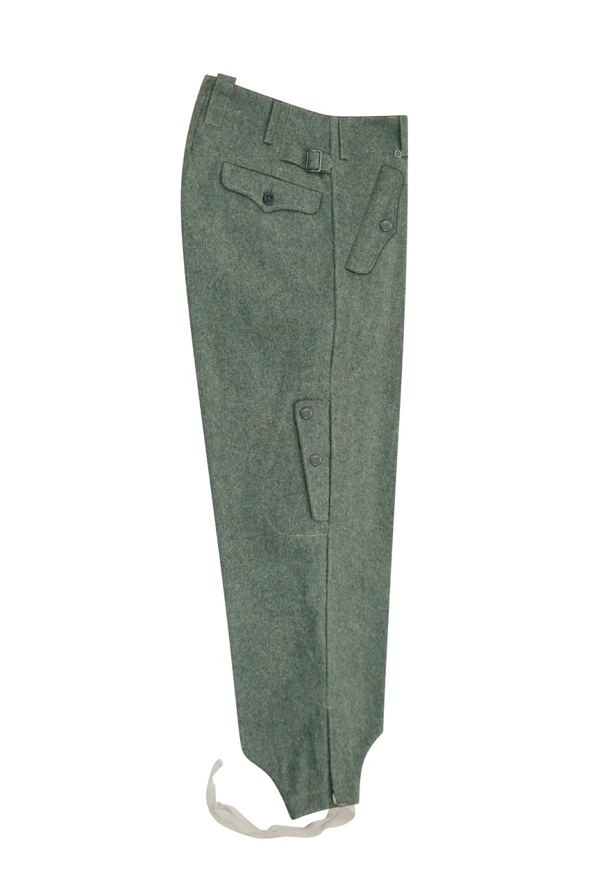   Luftwaffe German Fallschirmj&auml;ger M38 Field Grey Wool Jump Trousers German-Uniform