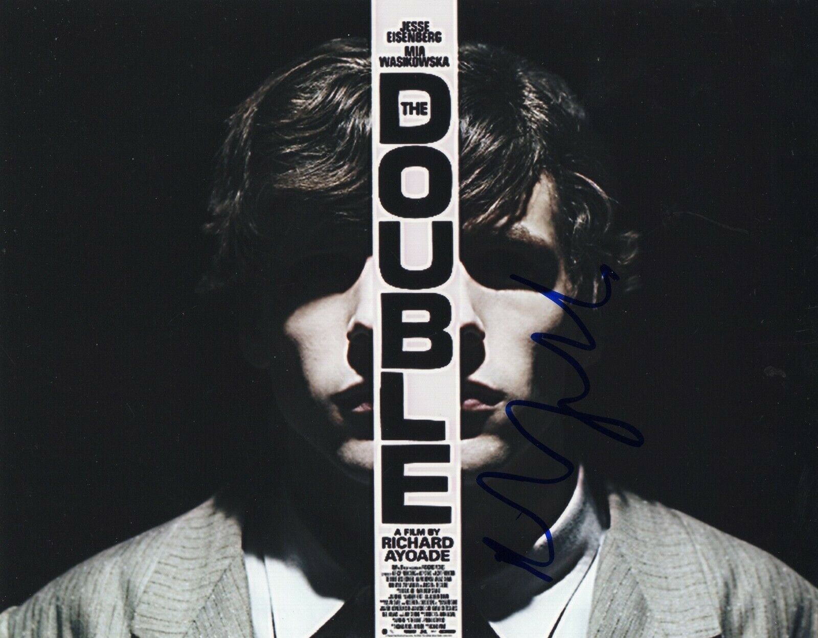 Richard Ayoade Signed The Double Writer Director 8x10 Photo Poster painting w/COA