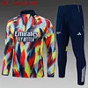 2025/2026 Arsenal Half-Pull Training Suit Color Inkjet Football Shirt 1:1 Thai Quality
