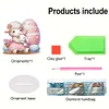 Acrylic Special Shape Easter Sheep 5D DIY Diamond Painting Desktop Ornaments (A)