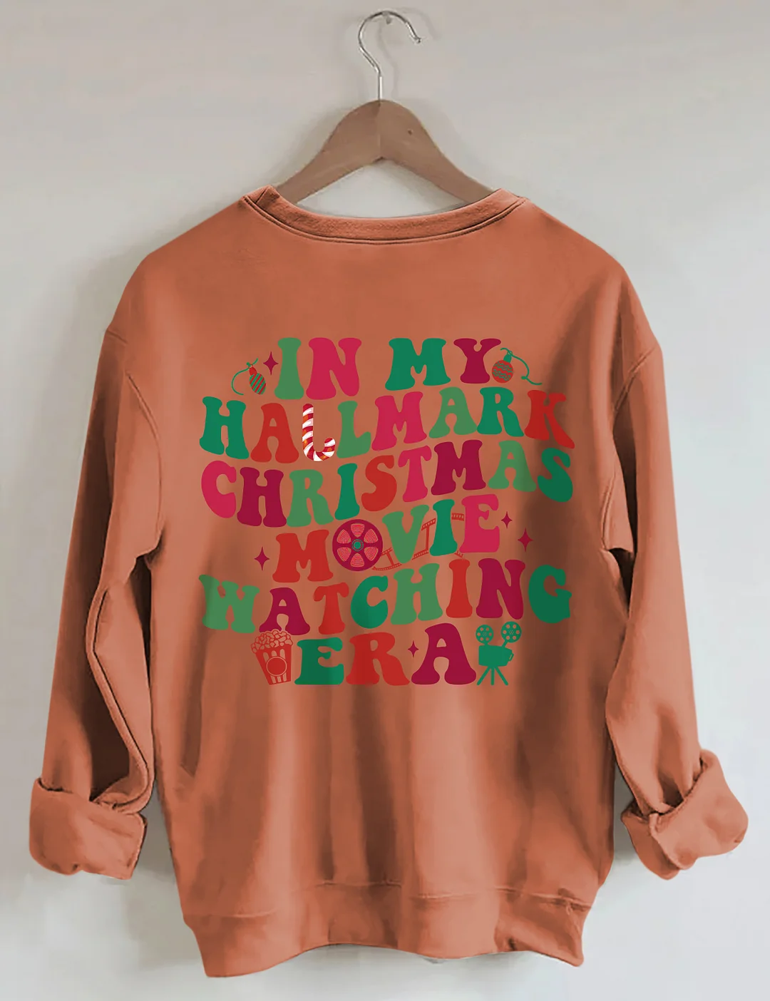 Christmas Movie Watching Era Sweatshirt