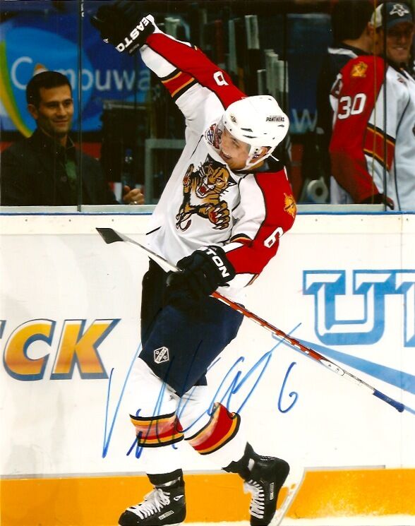 Florida Panthers Ville Koistinen Signed Autographed 8x10 Photo Poster painting COA